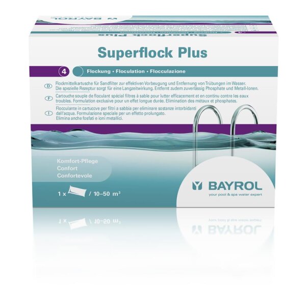 Bayrol Superflock Plus 1 kg (8 Kissen)