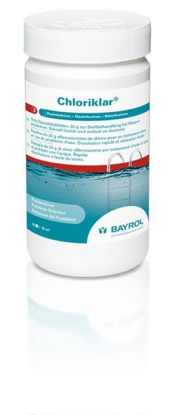 Bayrol Chloriklar 20 g  - 1 kg